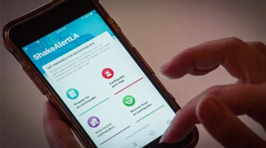 App display on smart phone