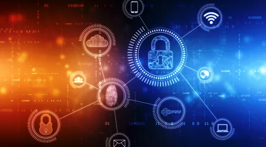 Stock Image Cyber Security Concept Art