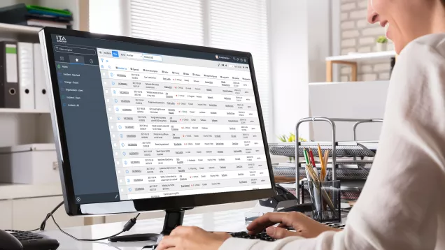 Computer Screen displaying the Servicenow interface