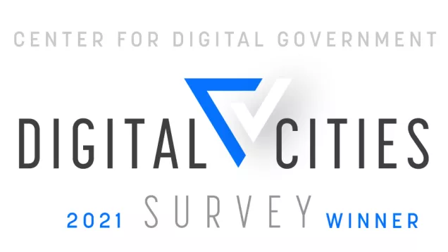 Digital Cities Survey 2021 Winner Banner